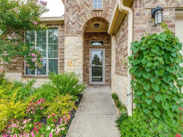 3107 Aspen Way, Melissa, TX 75454 - property entrance featuring brick siding
