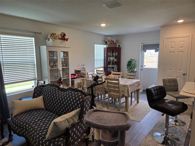 1201 Autumn Mist Ln, Forney, TX 75126 - dining space featuring wood finished floors