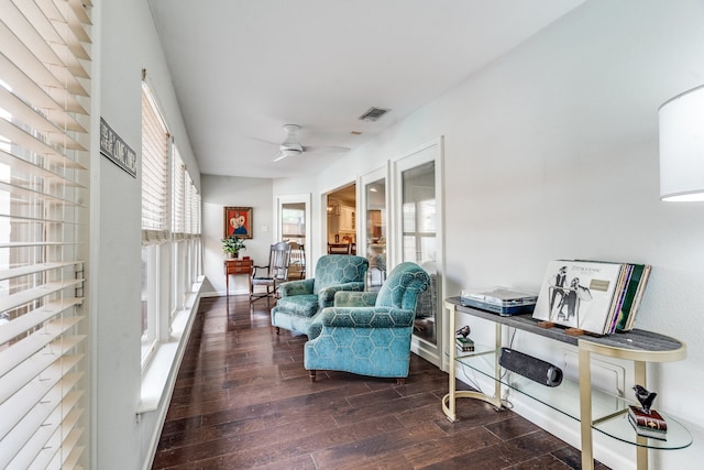 2313 Parkhaven Dr, Plano, TX 75075 - sunroom with plenty of natural light and wood finished floors