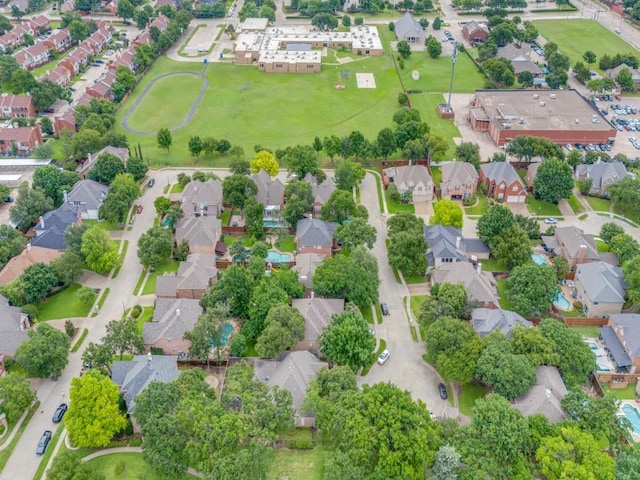 564 Austin Ct, Coppell, TX 75019 - aerial view of residential area