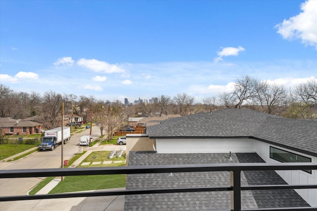 3434 Puget St, Dallas, TX 75212 - exterior view of a shingled roof and a residential view