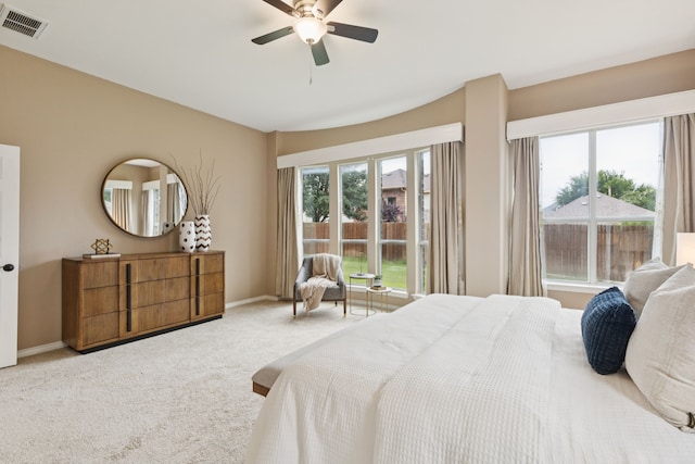 5312 Ridgeson Dr, Mckinney, TX 75071 - bedroom featuring carpet and ceiling fan