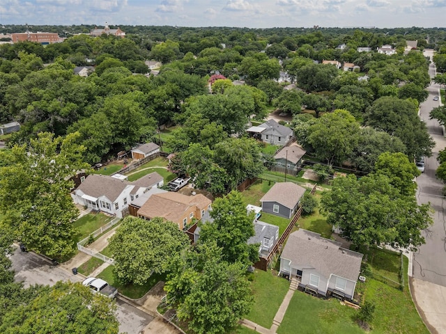 4204 Geddes Ave, Fort Worth, TX 76107 - aerial perspective of suburban area