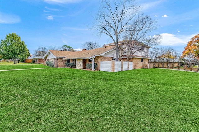 1632 Andy Dr, Sherman, TX 75092 - view of front of house featuring brick siding and a chimney