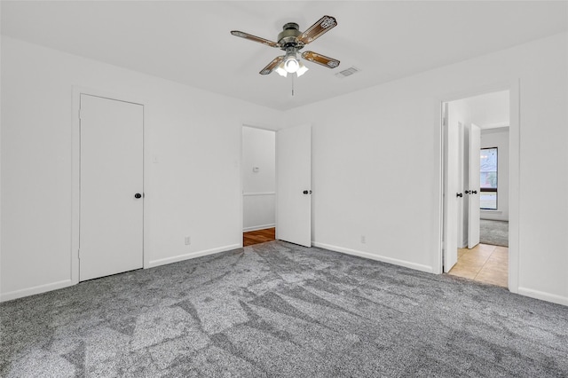 1632 Andy Dr, Sherman, TX 75092 - unfurnished bedroom featuring carpet and ceiling fan