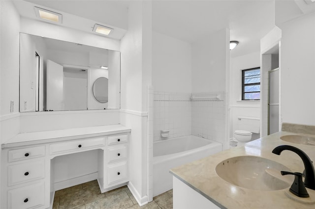 1632 Andy Dr, Sherman, TX 75092 - full bath featuring vanity, a bath, and a shower