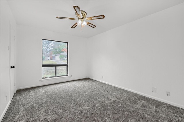 1632 Andy Dr, Sherman, TX 75092 - unfurnished room with carpet flooring and a ceiling fan