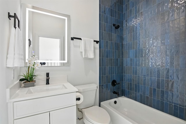 430 E 8th Unit 101, Dallas, TX 75203 - bathroom with vanity and shower / tub combination
