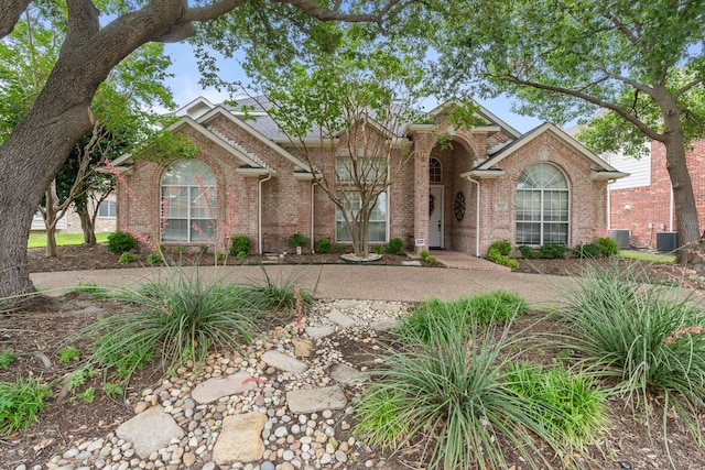 5820 Woodwind Dr, Plano, TX 75093 - view of front of home with brick siding