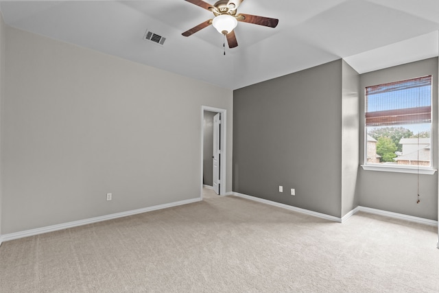 5820 Woodwind Dr, Plano, TX 75093 - unfurnished room featuring light carpet and ceiling fan