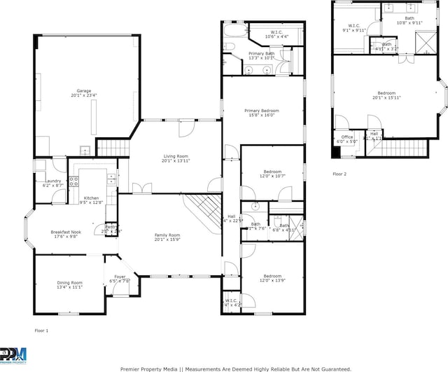 2305 Delmar Dr, Plano, TX 75075 - view of floor plan / room layout