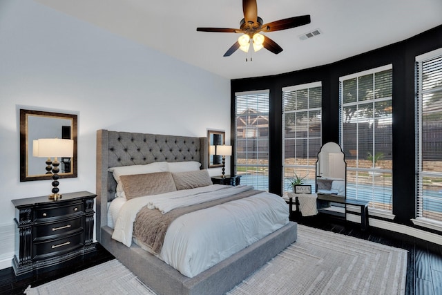 1809 Lake Glen Trl, Mansfield, TX 76063 - bedroom with wood finished floors and a ceiling fan
