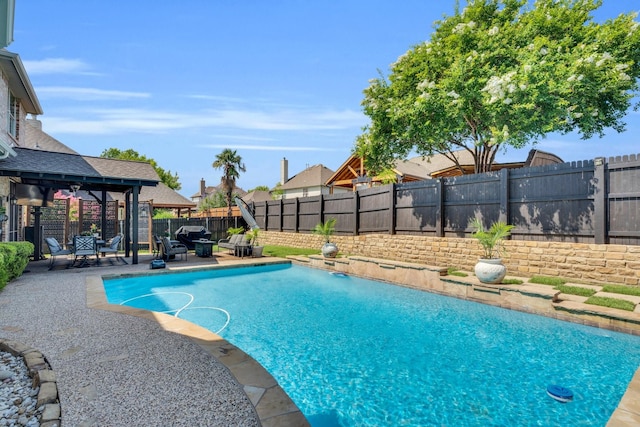 1809 Lake Glen Trl, Mansfield, TX 76063 - view of pool featuring a fenced backyard and a patio