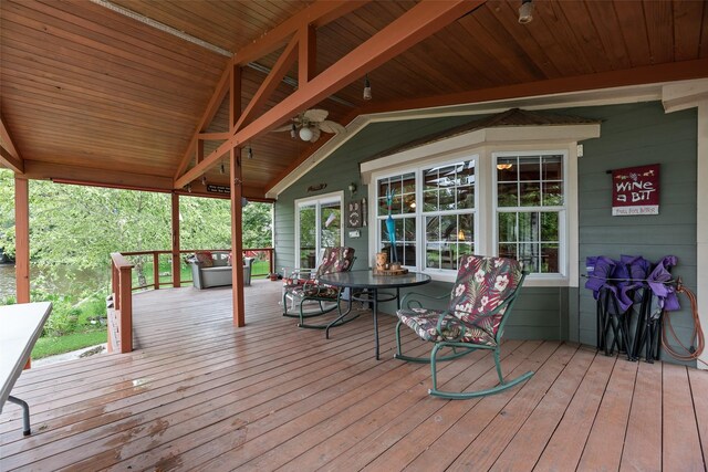 200 Dogwood Trl, Murchison, TX 75778 - view of wooden deck