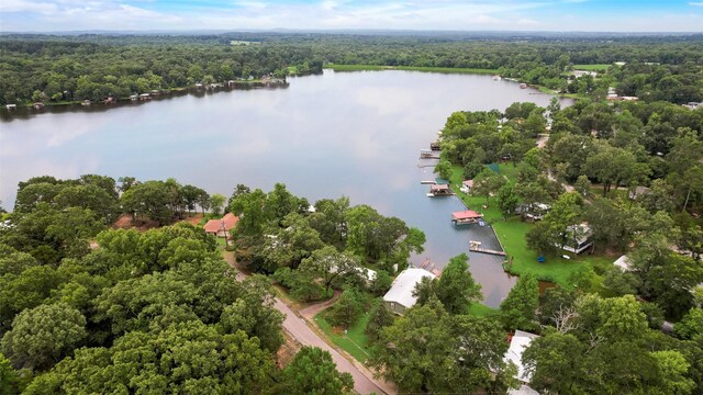 200 Dogwood Trl, Murchison, TX 75778 - aerial view of a large body of water and a forest