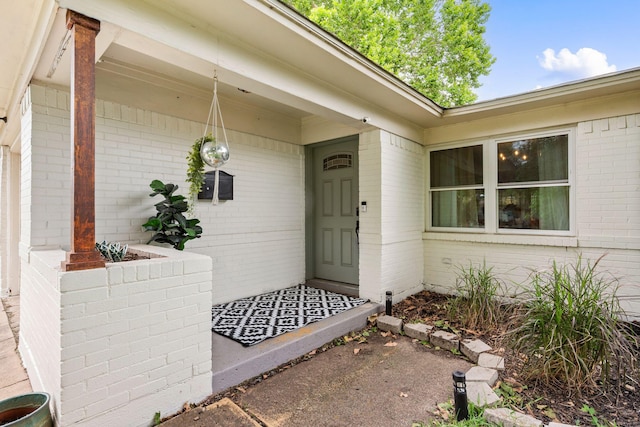 1218 Ridgeway Dr, Richardson, TX 75080 - entrance to property featuring brick siding