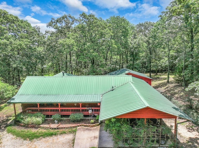 1605 County Road 1195, Yantis, TX 75497 - view of property's community featuring a forest view