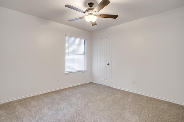 3925 Singleleaf Ln, Fort Worth, TX 76133 - carpeted spare room with ceiling fan and baseboards