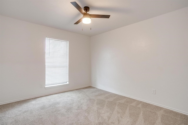 3925 Singleleaf Ln, Fort Worth, TX 76133 - carpeted spare room featuring ceiling fan and plenty of natural light
