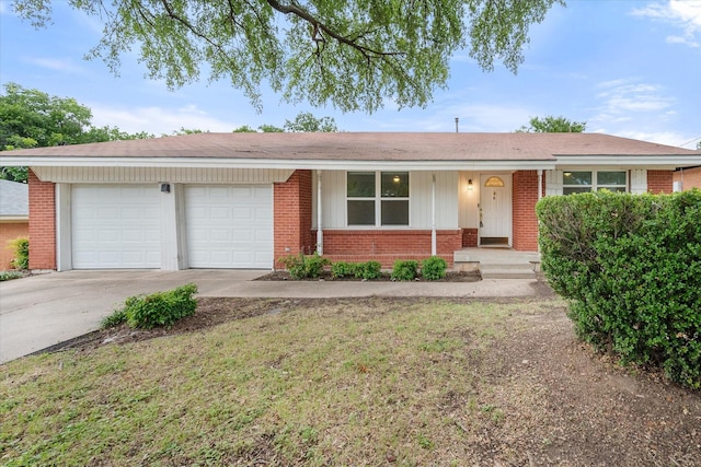 2250 Capri Dr, Fort Worth, TX 76114 - single story home with a garage, driveway, and brick siding