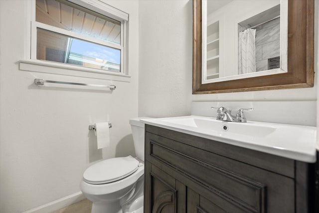 2250 Capri Dr, Fort Worth, TX 76114 - full bath with vanity and curtained shower