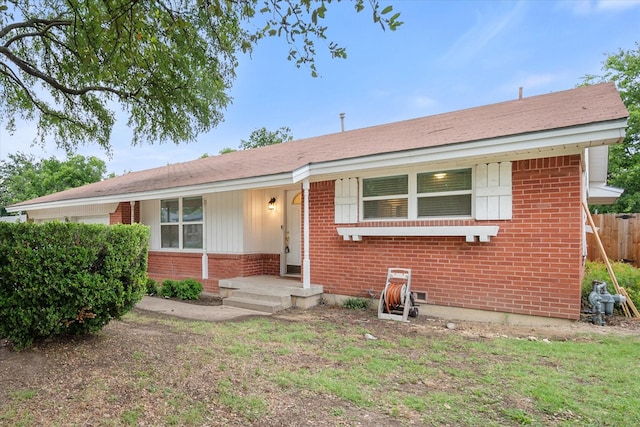 2250 Capri Dr, Fort Worth, TX 76114 - view of front of house with brick siding