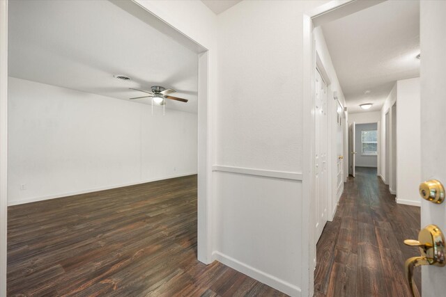 2250 Capri Dr, Fort Worth, TX 76114 - corridor with wood finished floors