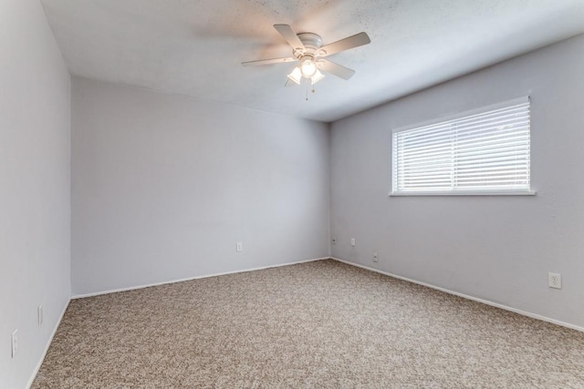 4113 Blue Flag Ln, Fort Worth, TX 76137 - carpeted spare room featuring ceiling fan and baseboards