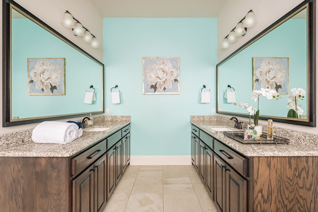 1251 Castle Dr, Prosper, TX 75078 - bathroom featuring vanity