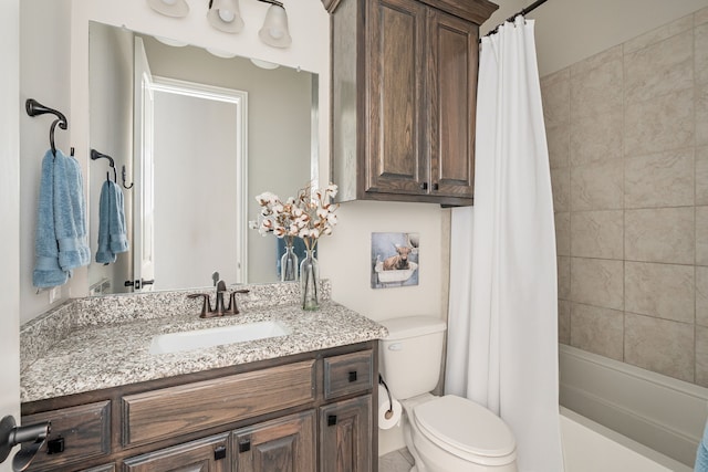 1251 Castle Dr, Prosper, TX 75078 - full bath featuring vanity and shower / bath combo with shower curtain