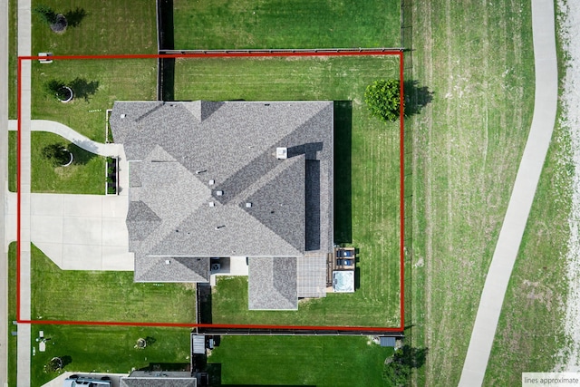 1251 Castle Dr, Prosper, TX 75078 - view of subject property featuring property boundaries highlighted