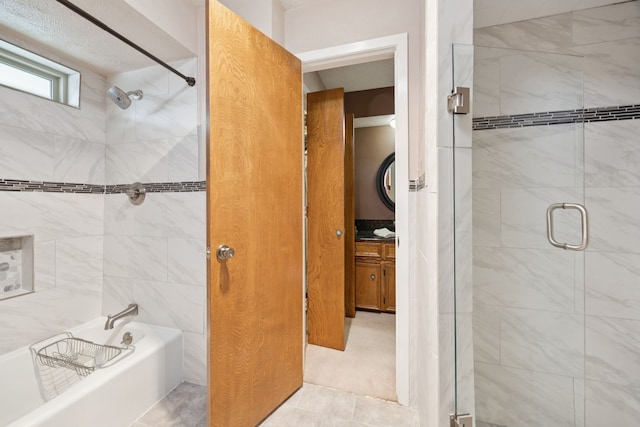 1301 Warwick St, Garland, TX 75040 - full bath featuring combined bath / shower with glass door
