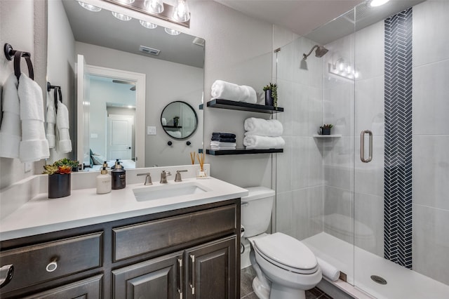 3791 Marble Hill Rd, Frisco, TX 75034 - full bath with a shower stall and vanity