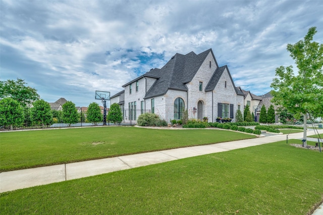 3791 Marble Hill Rd, Frisco, TX 75034 - french provincial home with brick siding and stone siding