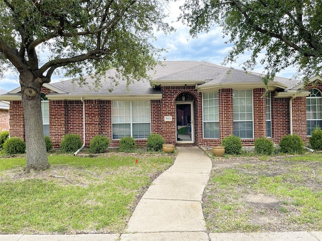1622 Hightimber Ln, Wylie, TX 75098 - view of front of property with brick siding and roof with shingles