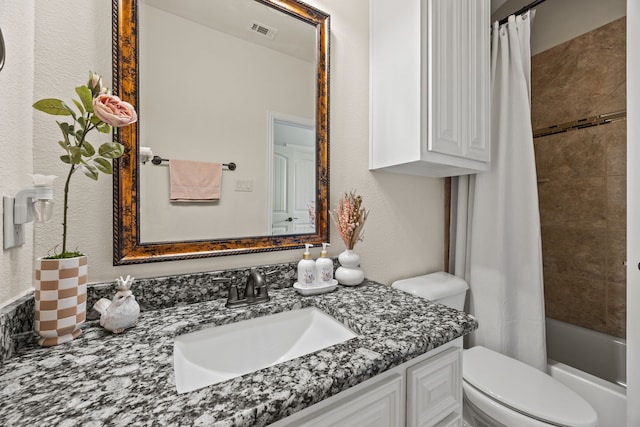 881 Derick Ln, Prosper, TX 75078 - full bath featuring vanity, shower / bath combo, and a textured wall