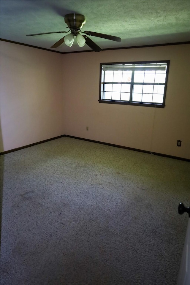 130 Golfcrest St, Rusk, TX 75785 - unfurnished room featuring a ceiling fan and carpet floors