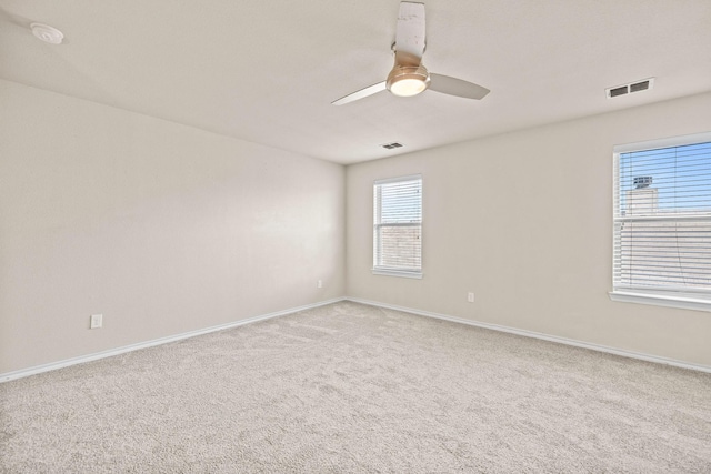 5365 Saba Dr, Fort Worth, TX 76119 - carpeted spare room with ceiling fan and a smoke detector