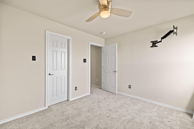 5365 Saba Dr, Fort Worth, TX 76119 - unfurnished bedroom with carpet flooring and ceiling fan