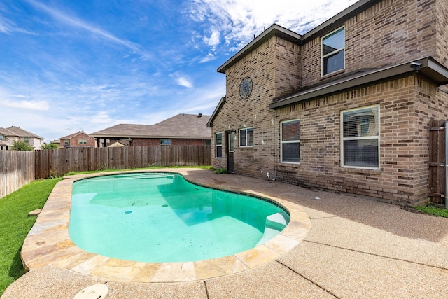 5365 Saba Dr, Fort Worth, TX 76119 - view of pool with a fenced backyard and a patio area