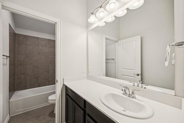 3516 Hathaway Ct, Irving, TX 75062 - bathroom with vanity and washtub / shower combination