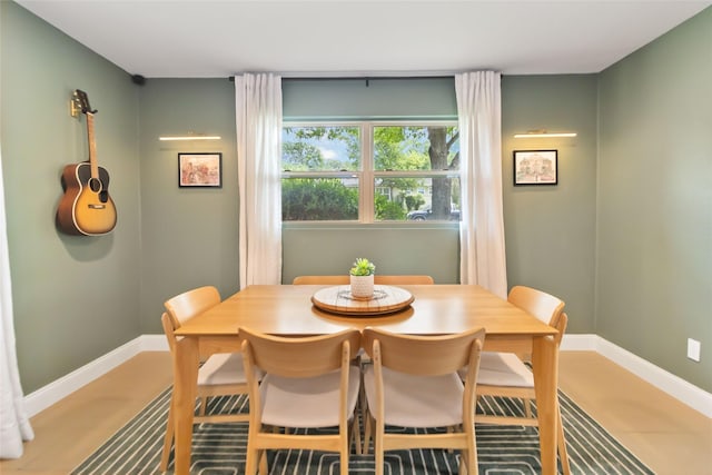 4912 Odessa Ave, Fort Worth, TX 76133 - dining room featuring baseboards