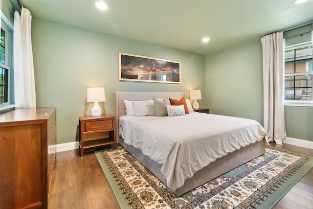 4912 Odessa Ave, Fort Worth, TX 76133 - bedroom with recessed lighting and wood finished floors