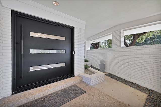 6375 Lansdale Rd, Fort Worth, TX 76116 - entrance to property with brick siding