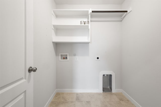 6112 Fall Creek Ln, Fort Worth, TX 76123 - laundry room featuring hookup for an electric dryer, hookup for a washing machine, and gas dryer hookup