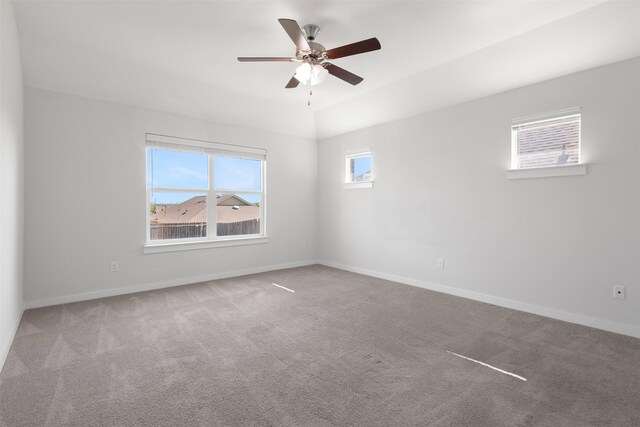 6112 Fall Creek Ln, Fort Worth, TX 76123 - carpeted spare room featuring ceiling fan and baseboards