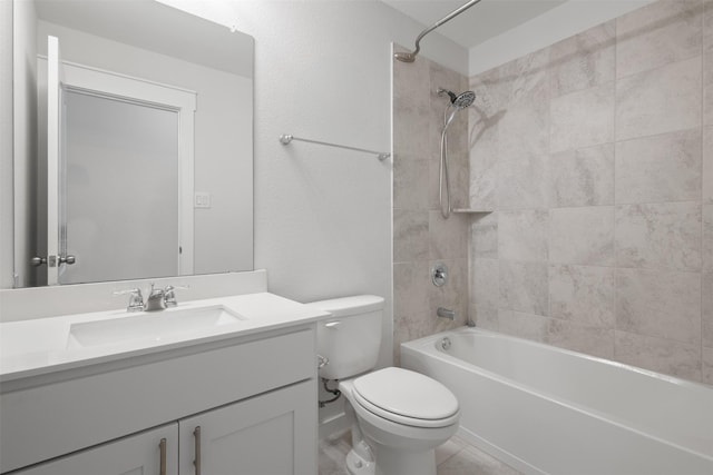6112 Fall Creek Ln, Fort Worth, TX 76123 - bathroom with vanity and bathtub / shower combination