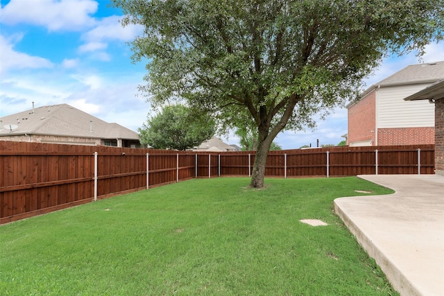 505 Glacier St, Desoto, TX 75115 - fenced backyard featuring a patio