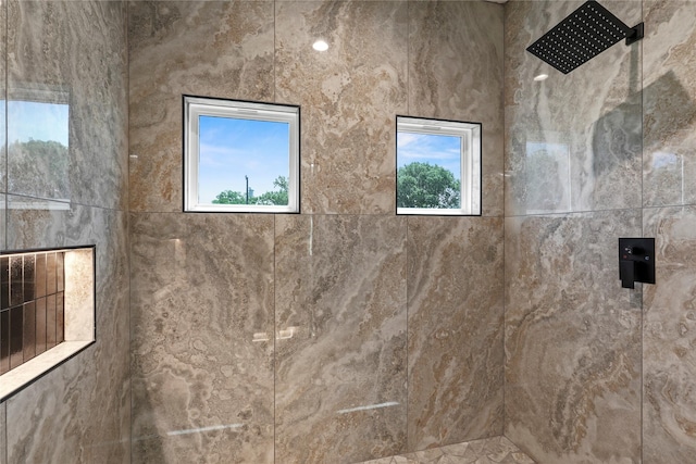 420 N Moore St, Dallas, TX 75203 - bathroom view of a tile shower