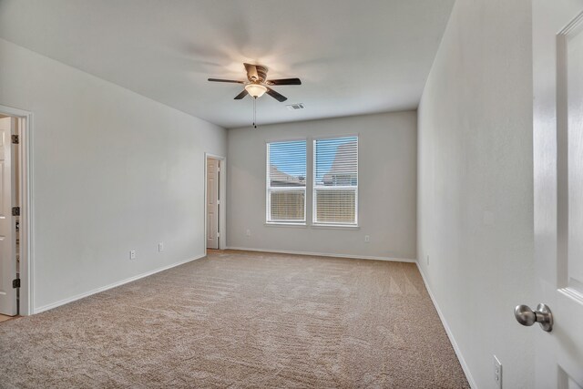 529 Mesa View Trl, Fort Worth, TX 76131 - empty room with a ceiling fan and light colored carpet